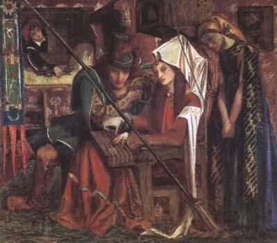 Dante Gabriel Rossetti The Tune of Seven Towers (mk28) Spain oil painting art